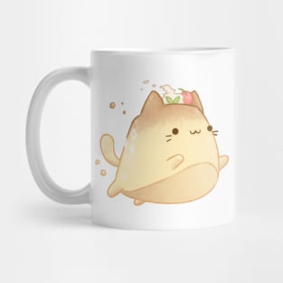 Kawaii cat pudding - Cute food Mug